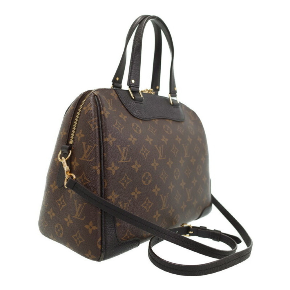 Louis Vuitton Bag Retiro Monogram Brown Leather